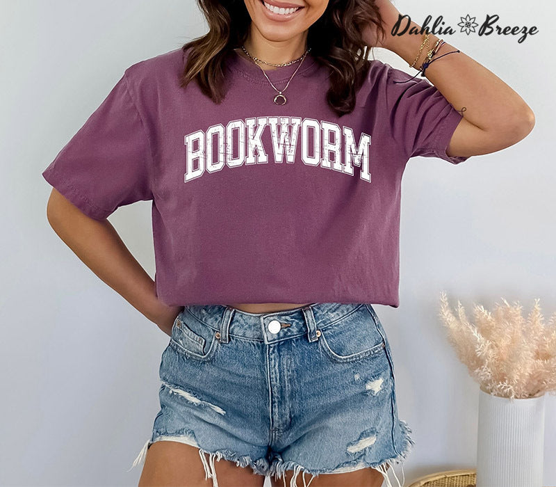 Bookworm Book Club Crewneck T-shirt