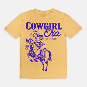 T-shirt inspiré de l’ère Cowgirl vintage