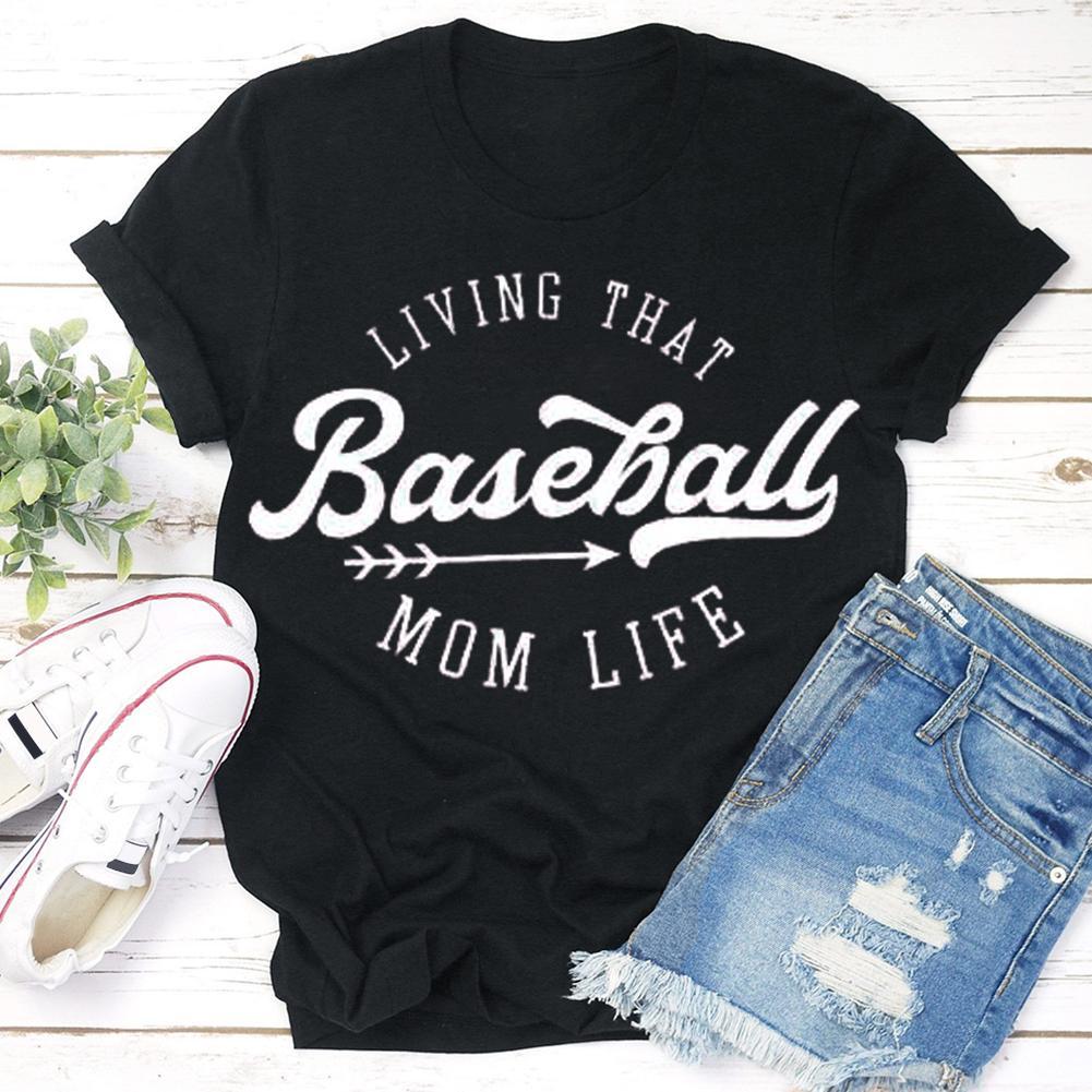 T-shirt Maman Baseball