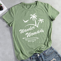 Wander Woman Travelling Hiking T-shirt