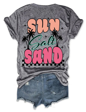 T-shirt Soleil Sel Sable