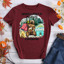 Campground Round Neck T-shirt