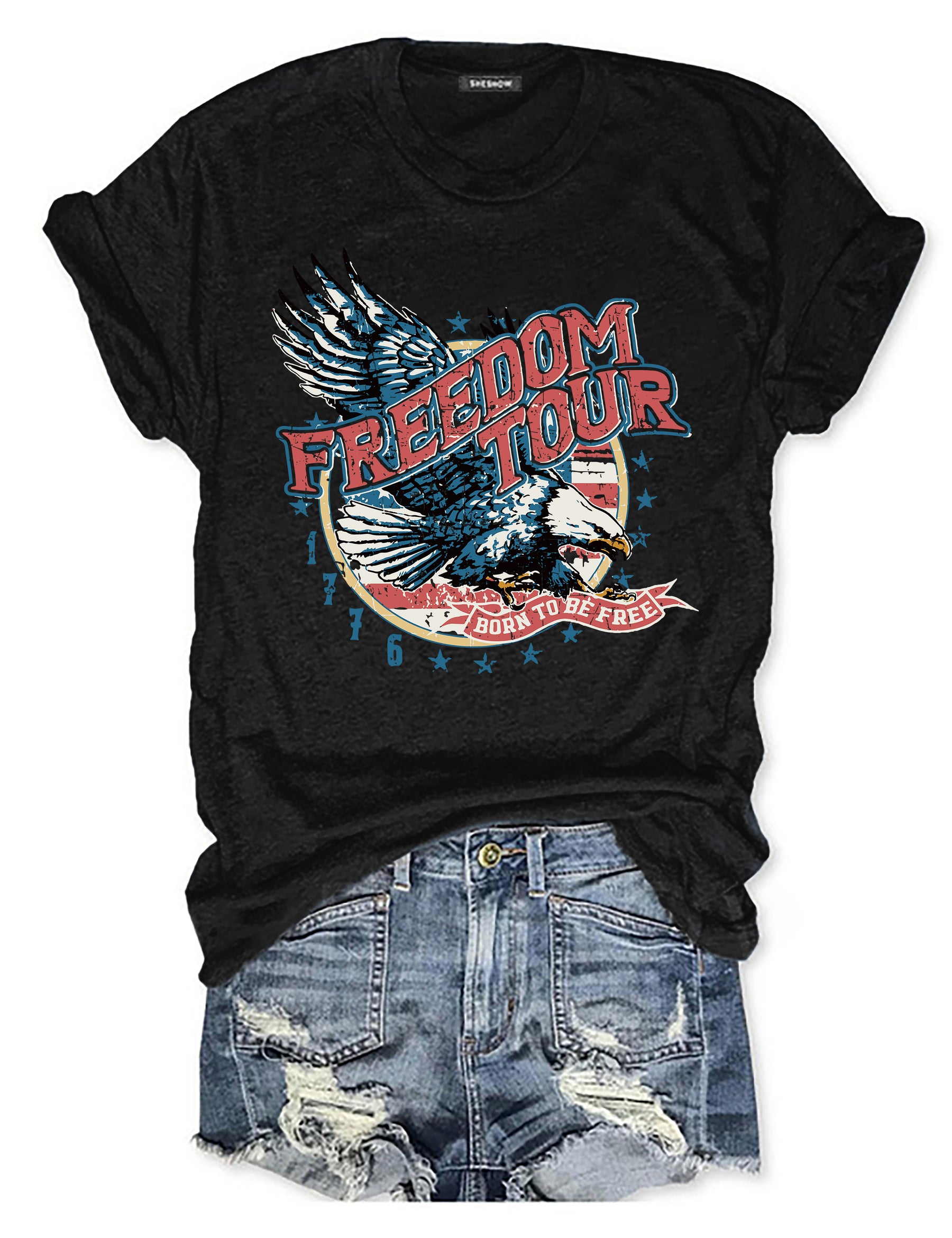 Freedom Tour Retro America T-shirt