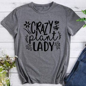 Crazy Plant Lady Hiking T-shirt