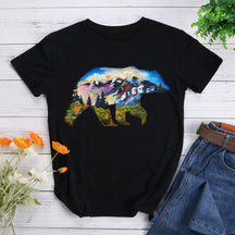 Mountain Bear Hiking T-shirt