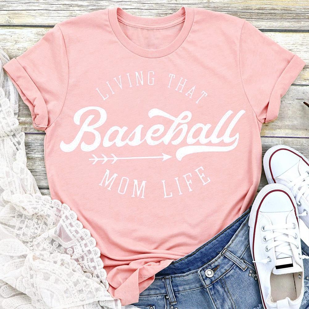 T-shirt Maman Baseball