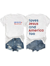 Loves America Too T-shirt