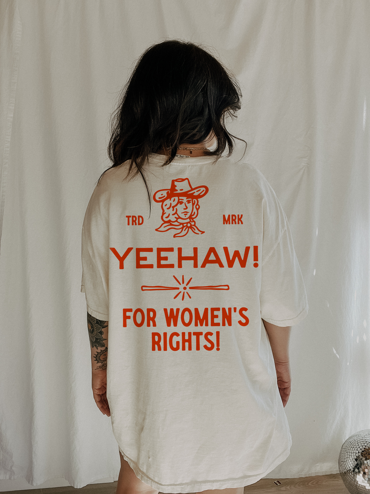 Vintage Yeehaw! For Women¡¯s Rights T-Shirt