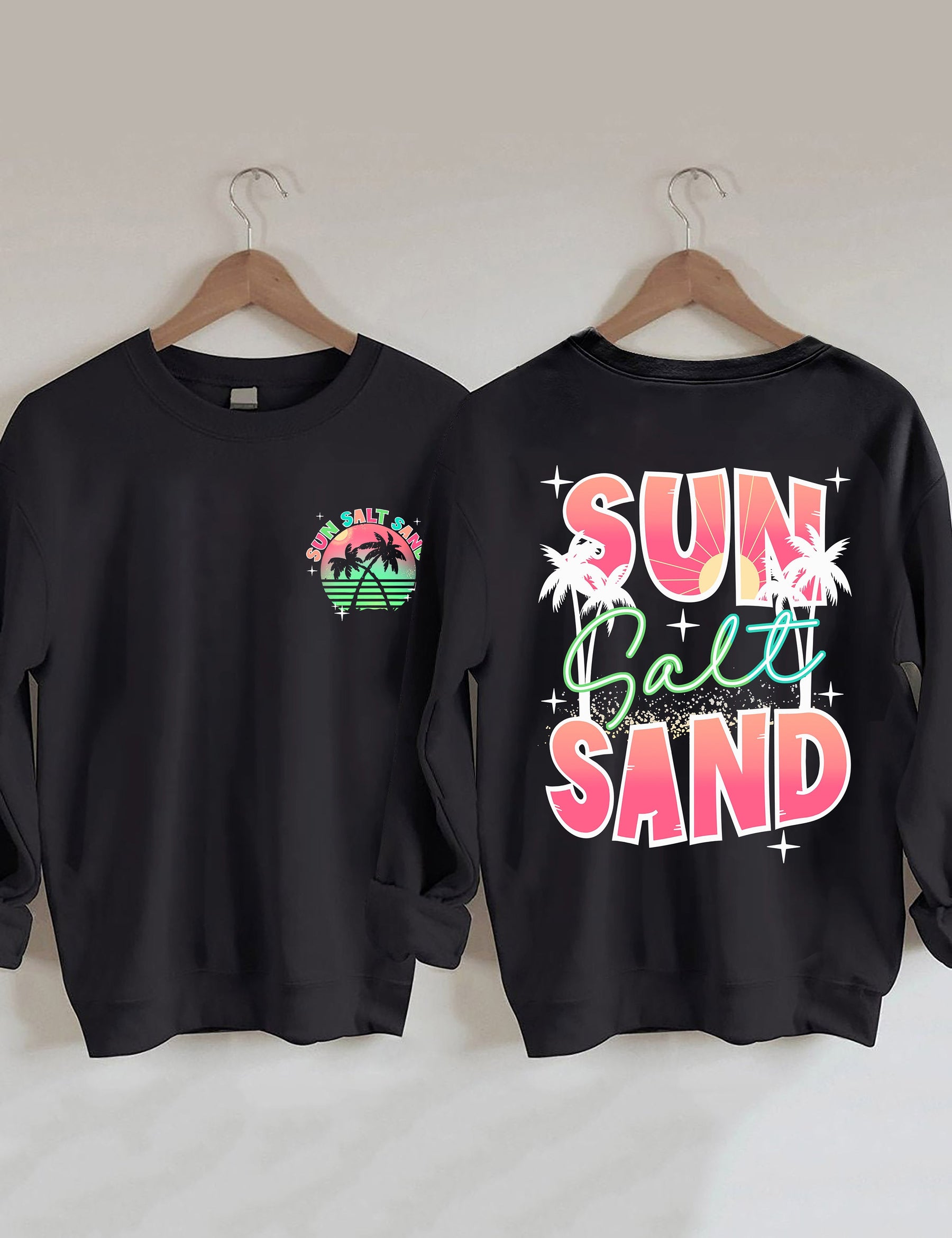 Sweat-shirt Soleil Sel Sable