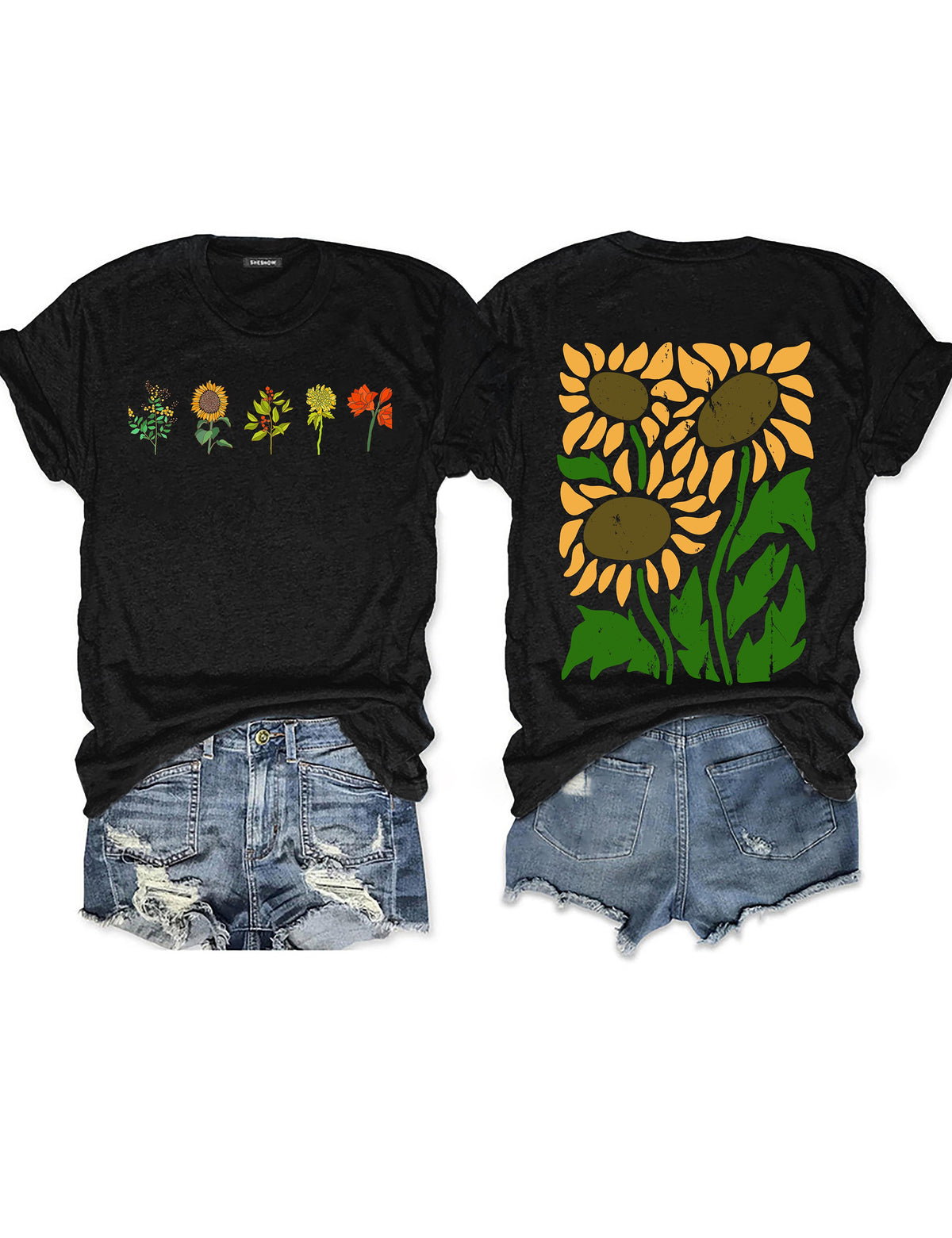 Boho Sunflower T-shirt