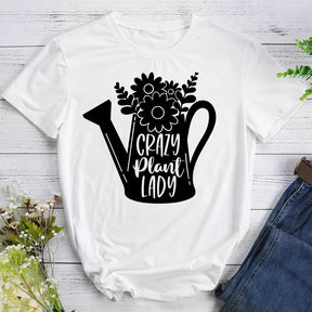 Crazy Plant Lady Hiking T-shirt