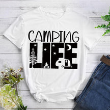 Camping Life Hiking T-shirt