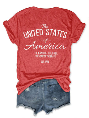 We Trust America Flag T-shirt