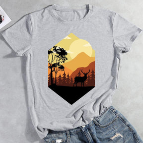 Nature landscape Hiking T-shirt