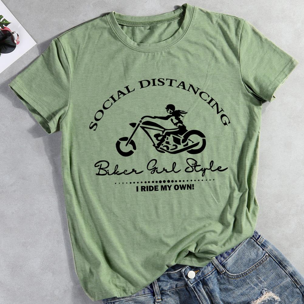 Social Distancing I Ride My Own T-shirt