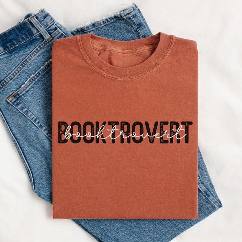 Booktrovert Reading Lovers T-shirt