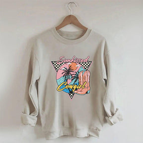 Sunkissed Cowgirl Western Sweatshirt