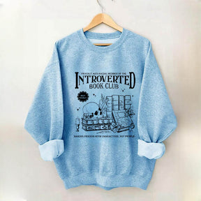 Introverted Book Club Sweatshirt