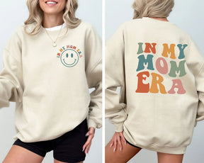 In My Mom Era Front And Back Print Sweatshirt