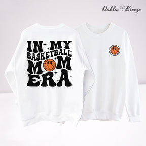 In My Basketball Mom Era Sport Mom Crewneck Sweatshirt