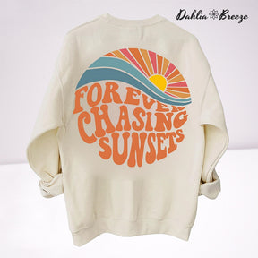 Forever Chasing Sunsets Crewneck Sweatshirt