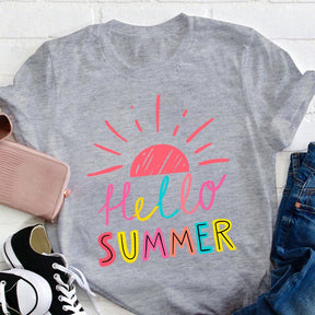 Hello Summer Teacher T-shirt