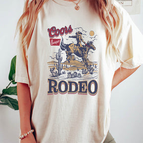 T-shirt vintage Coors Cowboy