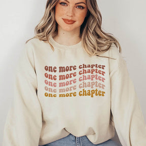 One More Chapter Book Lover Sweatshirt