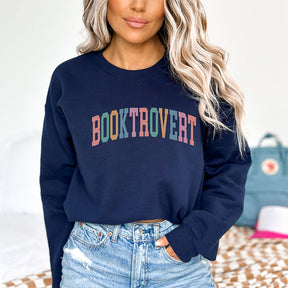 Book Nerd Booktrovert Sweatshirt