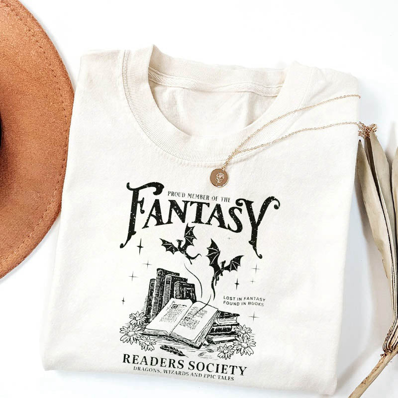 Fantasy Reader Romance Book Lover T-shirt