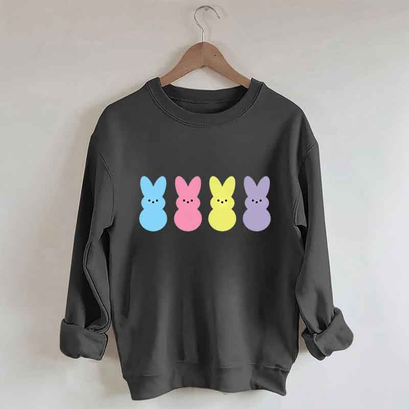 Sweat-shirt mignon lapin de Pâques