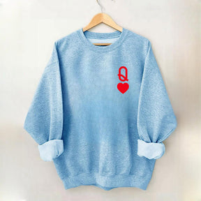 Sweat Reine De Coeur 