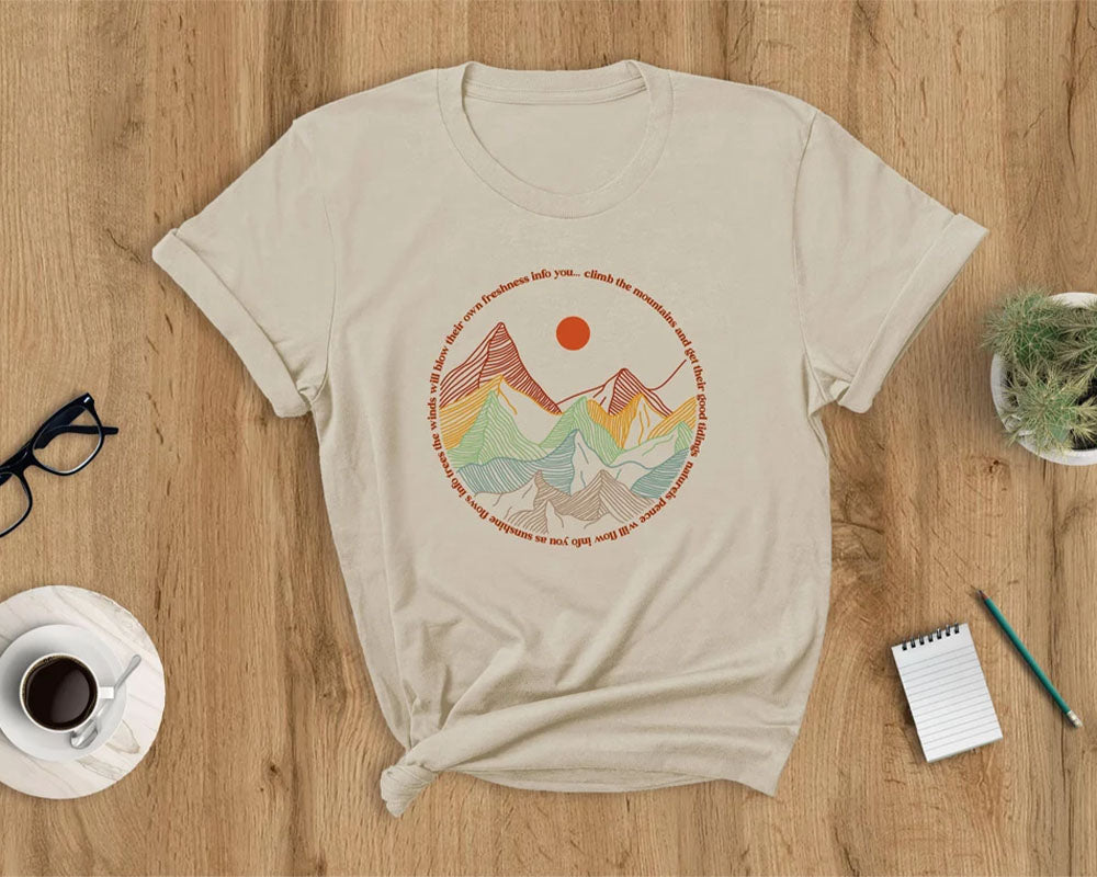 Mountains Outdoor Adventure T-shirt