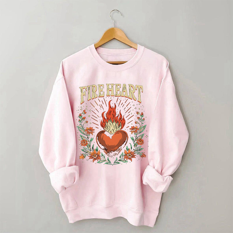 Sweat-shirt bookish imprimé tendance Fireheart