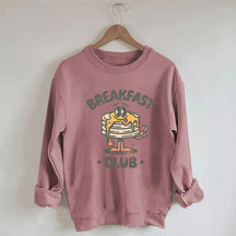 Sweat-shirt rétro esthétique Breakfast Club