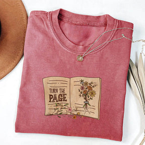 Turn The Page Reading T-shirt