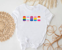 Rainbow Popsicles T-shirt