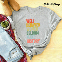 Strong Women Crewneck T-shirt