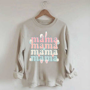 Sweat-shirt imprimé maman de Pâques