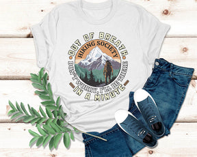 Out Of Breath Hiking Society T-shirt