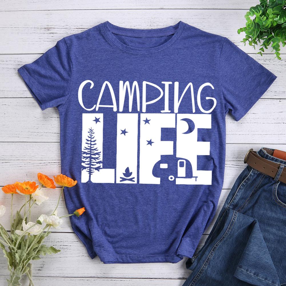 Camping Life Hiking T-shirt