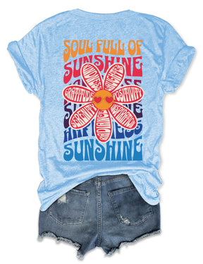 T-shirt Âme pleine de soleil