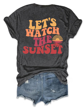 Regardons le T-shirt Sunset