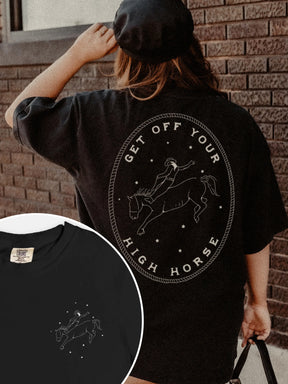 Vintage Get Off Your High Horse T-Shirt