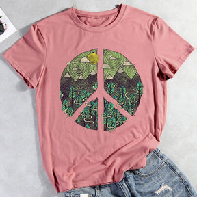 Peaceful Landscape Hiking T-shirt