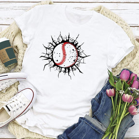 Baseball Crack T-shirt