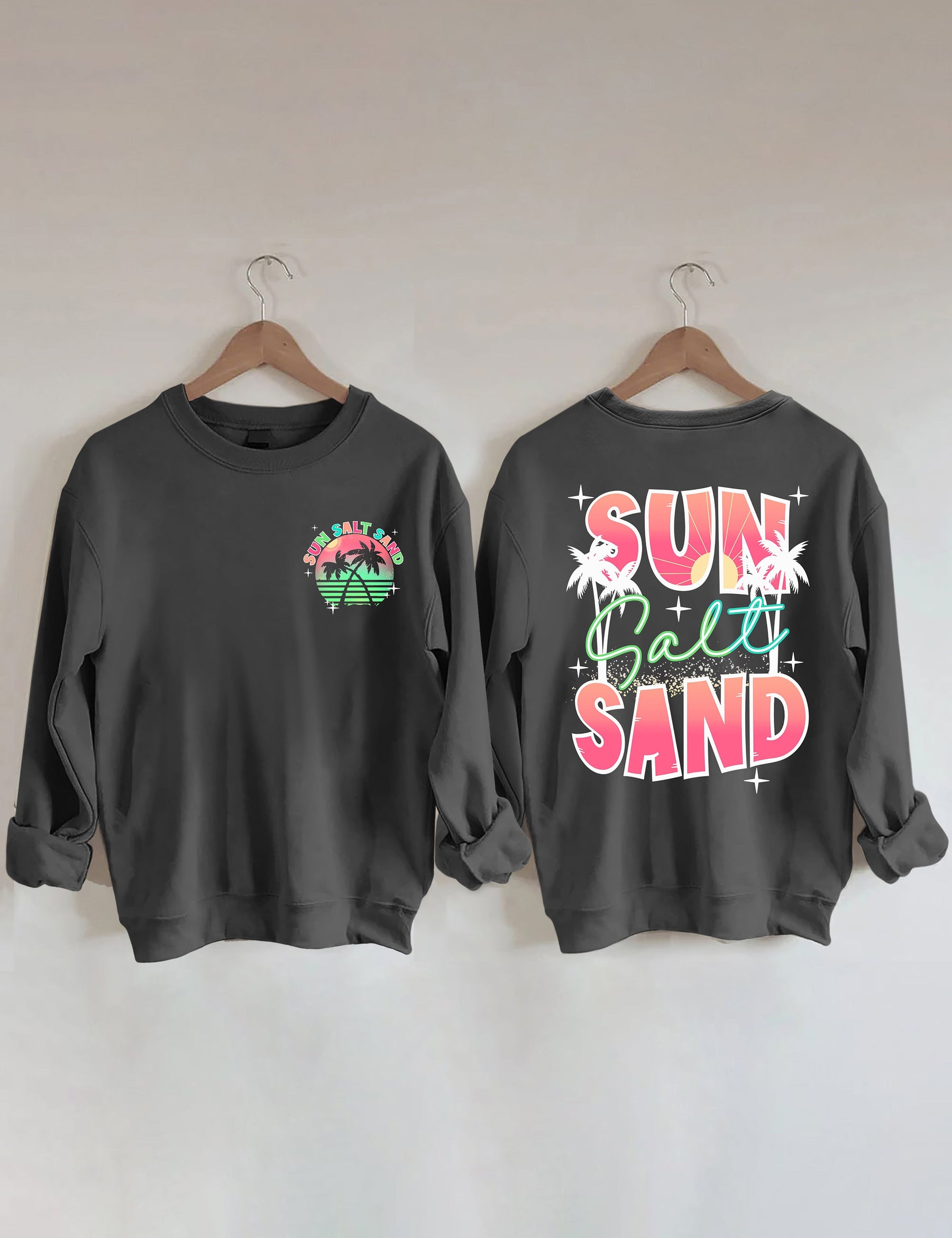 Sweat-shirt Soleil Sel Sable