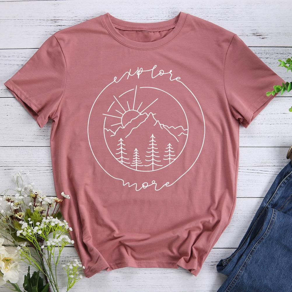 Explore More Round Neck T-shirt