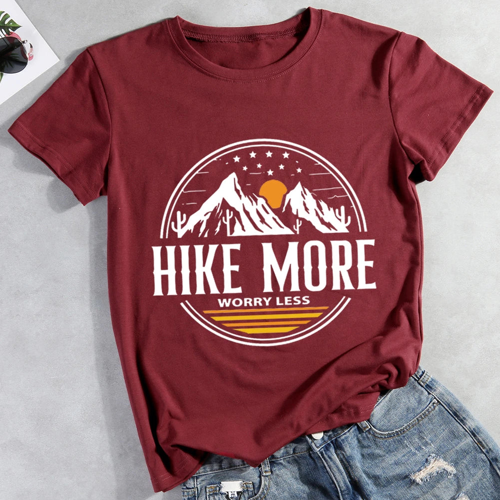 Hike More Worry Less T-shirt