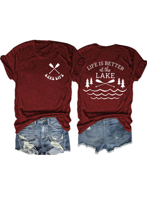 Life Is Better At The Lake T-shirt